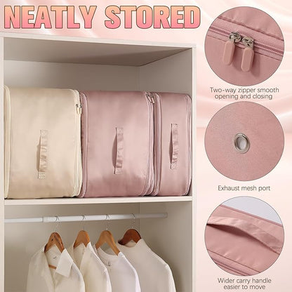 ULTRA SPACE SAVING SELF COMPRESSION ORGANIZER