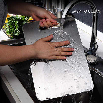 STAINLESS STEEL CHOPPING BOARD
