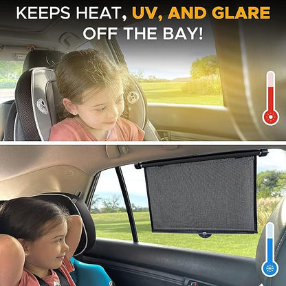 AUTOMATIC CAR CURTAIN SUN SHADE FOR UV PROTECTION