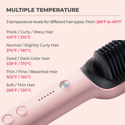 HAIR STRAIGHTENER COMB