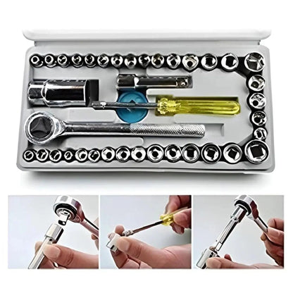 PRO™ MULTIPURPOSE 40 IN 1 SCREWDRIVER TOOL KIT SET