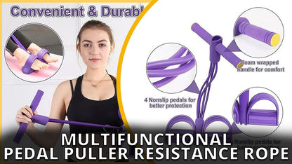 MULTIFUNCTIONAL | PEDAL PULLER RESISTANCE ROPE
