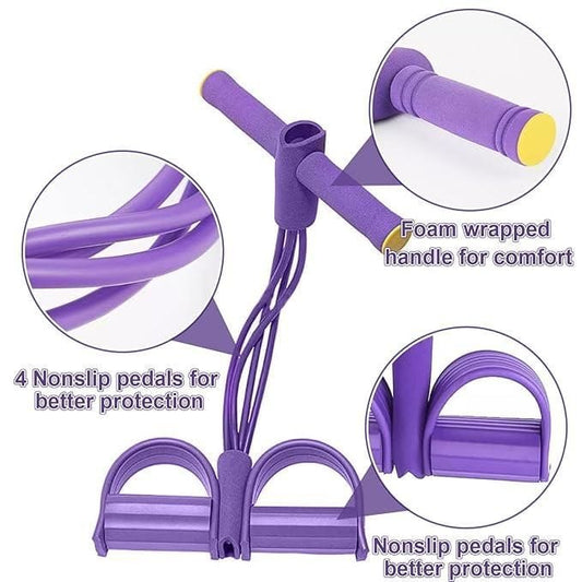 MULTIFUNCTIONAL | PEDAL PULLER RESISTANCE ROPE