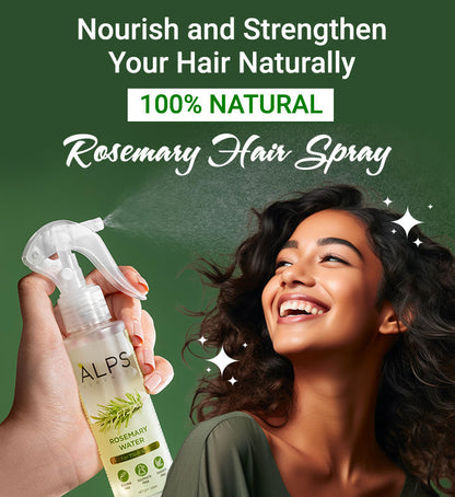 Rosemary Water, Hair Spray For Regrowth (Pack of 2)